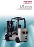 LX Series. 1.5 3.6 Tonne - Compact Cushion Models 1.6 2.5 Tonne - Compact Pneumatic Models