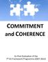 COMMITMENT and COHERENCE