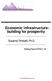 Economic Infrastructure: building for prosperity