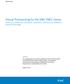 Virtual Provisioning for the EMC VNX2 Series VNX5200, VNX5400, VNX5600, VNX5800, VNX7600, & VNX8000 Applied Technology