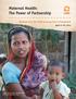 Maternal Health: The Power of Partnership