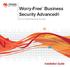 Worry-Free TM Business Security Advanced6