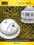 Commercial Distribution Product Catalogue. Fire Safety and Whole Home Protection. BRKCanada.ca