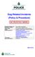 Dog-Related Incidents (Policy & Procedure)