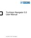 TruVision Navigator 5.0 User Manual