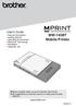MW-145BT Mobile Printer