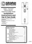 State Premier Hybrid Electric Heat Pump Water Heater. Table of Contents 1-800-365-0024