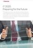 IT 2020: Preparing for the Future