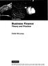 Business Finance. Theory and Practica. Eddie McLaney PEARSON