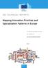 Mapping Innovation Priorities and Specialisation Patterns in Europe