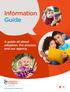 Information Guide. A guide all about adoption, the process and our agency. www.adoptionmatters.org