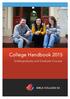 College Handbook 2015. Undergraduate and Graduate Courses