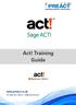 Act! Training Guide www.preact.co.uk