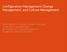 Configuration Management Change Management, and Culture Management