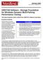 VERITAS Software - Storage Foundation for Windows Dynamic Multi-Pathing Performance Testing