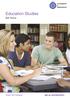 Education Studies. BA Hons. Avery Hill Campus. gre.ac.uk/education