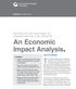 An Economic Impact Analysis.