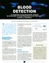 BLOOD DETECTION. A Comparison of Visual Enhancement Chemicals for the Recovery of Possible Blood Stains at the Crime Scene Luminol vs.