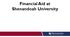Financial Aid at Shenandoah University
