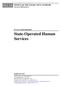 State-Operated Human Services