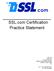 SSL.com Certification Practice Statement