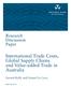 International Trade Costs, Global Supply Chains and Value-added Trade in Australia