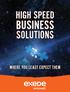 HIGH SPEED BUSINESS SOLUTIONS WHERE YOU LEAST EXPECT THEM