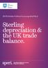 SPERI British Political Economy Brief No.2. Sterling depreciation & the UK trade balance.