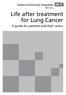 Life after treatment for Lung Cancer