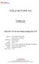 TESLA MOTORS INC FORM 8-K. (Current report filing) Filed 02/11/15 for the Period Ending 02/11/15