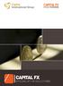 Capital International Group CAPITAL FX CAPITAL FX SPECIALIST FX SOLUTIONS