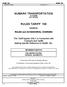 NUMARK TRANSPORTATION CA 0238008 DOT 1075162 RULES TARIFF 100