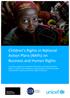 Children s Rights in National Action Plans (NAPs) on Business and Human Rights
