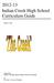 2012-13 Indian Creek High School Curriculum Guide