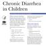 Chronic Diarrhea in Children
