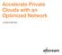 Accelerate Private Clouds with an Optimized Network
