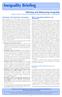 Inequality Briefing Briefing Paper No 1 (1 of 3). March 2002