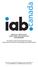 An Industry Survey Conducted By Ernst & Young Sponsored By The Interactive Advertising Bureau (IAB) Of Canada