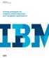 IBM Software Information Management. Scaling strategies for mission-critical discovery and navigation applications