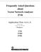 Frequently Asked Questions about Vector Network Analyzer ZVR