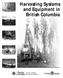 Harvesting Systems and Equipment in British Columbia