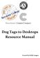 Dog Tags to Desktops Resource Manual
