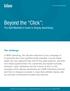 Beyond the Click : The B2B Marketer s Guide to Display Advertising