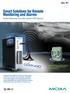 Smart Solutions for Remote Monitoring and Alarms Active Ethernet I/O with Active OPC Server