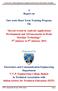 A Report on. One week Short Term Training Program On