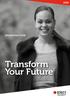 Scholarships Guide. Transform Your Future
