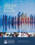 GRADUATE STUDIES BULLETIN