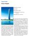 Ocean Heights. Project Profile. Project Title: Ocean Heights. Client: DAMAC. Main Contractor: ARABTEC