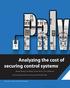 Analyzing the cost of securing control systems *