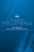 WOMEN S VOLLEYBALL 2014 AND 2015 RULES AND INTERPRETATIONS
